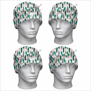 หมวกบีนนี่ทำจากวัสดุที่ดีที่สุดหมวกบีนนี่คุณภาพพรีเมี่ยมอุปกรณ์เครื่องแต่งกายหมวกผ้าแจ็คการ์ด - Product Image 6