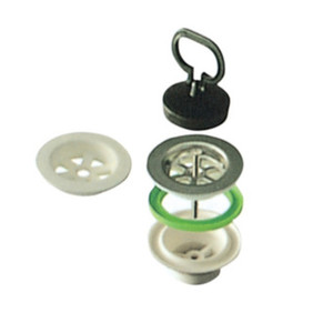 Piletta per Lavello in Ceramica 1.1/2 Pollici Diametro 80 - Product Image 1