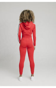 Chándal deportivo personalizado de alta calidad para mujer, nuevos deportes de moda, trajes de entrenamiento de invierno, 100% poliéster sólido ecológico - Product Image 3