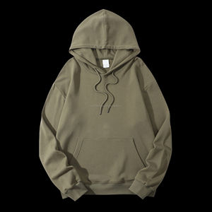 Sudadera con Capucha de Alta Calidad con Logotipo Personalizado, 100% Algodón Francés, Sudadera con Capucha Extra Grande al por Mayor, Sudadera con Capucha para Hombre de Talla Grande - Product Image 1