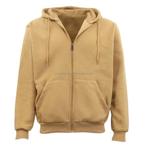 Ventes en gros de sweats à capuche en polaire à fermeture éclair, veste d'automne respirante coupe-vent, vêtements décontractés de sport de plein air de haute qualité - Product Image 1