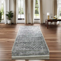 SUPER NICE SOFT Large Size Persian Turkish Rug Set Loop Pile Low Pile Stain Resistant Non-Slip PET Friendly for Home or Kitchen