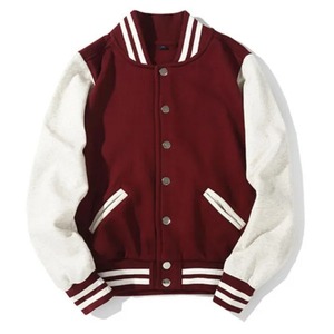Custom Plus Size Logo Letterman Jacket for Men Casual Patchwork Oversized Baseball Varsity Style Winter Print Bomber Jacket - Product Image 3