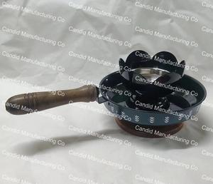 Brûleur à bakhoor de style arabe à bas prix, brûleur à bakhoor traditionnel, porte-encens compact, brûleur à bakhoor fait à la main, en métal - Product Image 4