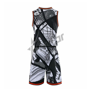 Marque privée personnalisée dernière collection d'uniforme de basket-ball léger nouvel uniforme de basket-ball à prix raisonnable unisexe - Product Image 2