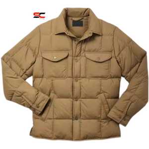 Men's New Fashion Outdoor Winter Turtleneck Collar Puffer Jacket Sportswear <b>Coat</b> Casual Golf Canvas Waterproof Breathable High - Product Image 1