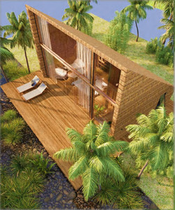 Invernaderos Prefabricados de Bambú de Estilo Industrial Moderno de 42 m² de Alta Calidad con Garantía de 5 Años, Nueva Exportación de Vietnam - Product Image 5