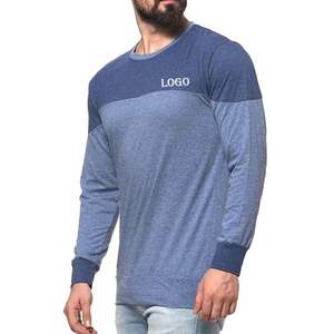 เสื้อยืดผ้าฝ้าย100% สำหรับผู้ชายเสื้อยืดสีทึบหนาระบายอากาศได้กันรอยพองใส่ได้พอดีกับยิมใช้พิมพ์โลโก้ได้ตามต้องการ - Product Image 5