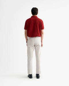 กางเกงสีกากีของผู้ชายแบบมีเชือกรูดสำหรับผู้ชายกางเกงขายาวสำหรับผู้ชายมีกระเป๋าข้างที่ใช้งานเป็นประจำเวียดนาม - Product Image 5