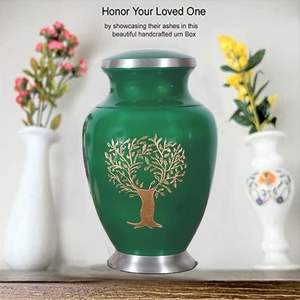 Aluminum Handcrafted Cremation Urn Adult Memorial Funeral <b>Keepsake</b> <b>for</b> Men Women Child and Casket <b>for</b> <b>Ashes</b> Adult Male - Product Image 5