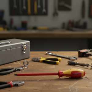 Knipex Burnished VDE <b>Screwdrivers</b> for Slotted Screws High Quality Product - Product Image 3