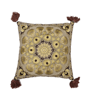 Patrón de celebridades modernas bordado 100% algodón fundas de almohada personalizables ecológicas fundas de cojines para el hogar Hotel Navidad - Product Image 1