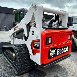 รถตักล้อยาง T770 ที่เชื่อถือได้ ดีไซน์แบบตีนตะขาบขนาดกะทัดรัด อุปกรณ์ไฮดรอลิกคุณภาพสูง ทนทาน เหมาะสำหรับงานจัดสวนและก่อสร้าง - Product Image 4