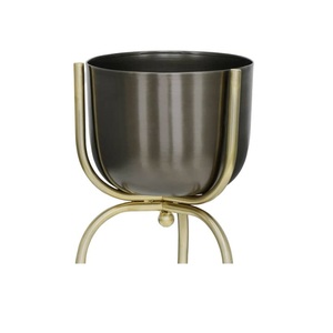 Jardinière en métal en gros disponible à prix compétitif, fabriquée par un exportateur indien, pot de fleur personnalisé - Product Image 3