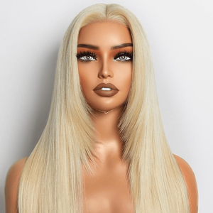 วิกผมลูกไม้สวิส360แบบพรีเมี่ยมน้ำผึ้งสีบลอนด์ผมมนุษย์มีสไตล์ดูทันสมัย - Product Image 2