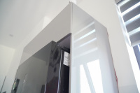 Panneau en mousse PVC Dewoo avec surface stratifiée de haute qualité, épaisseurs 5/8/17 mm, noyau blanc et noir, service de découpe, panneau pour mobilier d'intérieur