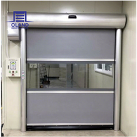 Vente directe d'usine - Porte automatique pour entrepôt industriel, salle blanche, porte à enroulement rapide en PVC, étanche, pour atelier