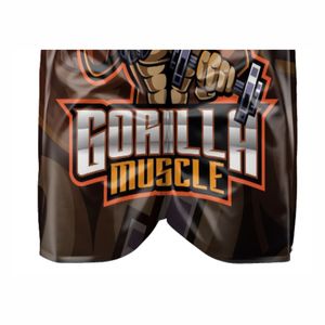 Short MMA pour hommes de haute qualité avec impression de logo personnalisé Short d'entraînement en gros Short de grappin extensible - Product Image 5