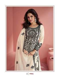 New 2024 Latest Evergreen Designer Outfit Amazing Color Premium Silk Salwar <b>Suit</b> & Dupatta With Embroidery Work <b>Woman</b> Fashion - Product Image 3