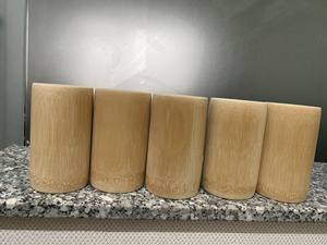 Vaso de Bambú Premium Hecho con Material de Fibra Vegetal Moldeada para el Consumo de Bebidas, Producido en Vietnam - Product Image 4