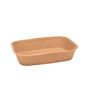 ECO-friendly <b>Pulp</b> Holder Tray Fruit Packing Biodegradable New Design Vietnam Paper Foot Tray Made in Vietnam - Product Image 4