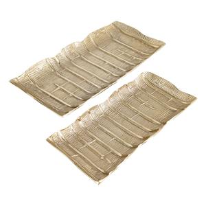 Plateau en métal moderne avec fruits floraux à carreaux Styles de conception horizontale pour Diwali Mariage Anniversaire Baptême Ramadan Occasions - Product Image 3