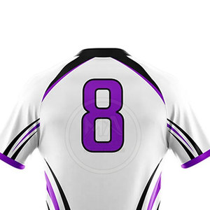 Uniforme de Rugby de manga corta hecho de alta calidad, gran oferta, bajo MOQ, transpirable, último diseño, uniforme de Rugby - Product Image 6