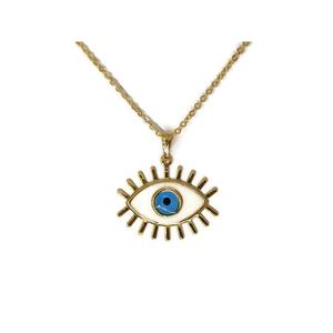Esmalte EvilEye moda colgante collar elegante y elegante accesorio - Product Image 1
