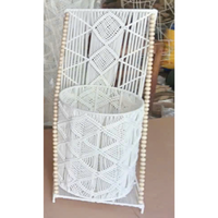 JNC Panier de rangement en macramé polyvalent pour le ramadan à usage domestique