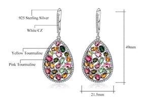 อัญมณีธรรมชาติ R020 925เงินสเตอร์ลิงเครื่องประดับสีฟ้าบุษราคัมแซฟไฟร์พลอยอเมทิสต์แหวนโอปอลขายส่งจากประเทศไทย - Product Image 6