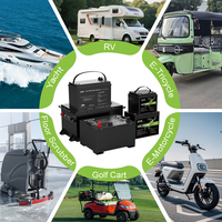 Batterie au lithium LiFePO4 certifiée CE 48V 51.2V 100Ah 5kWh pour système d'énergie solaire domestique avec CANbus RS485