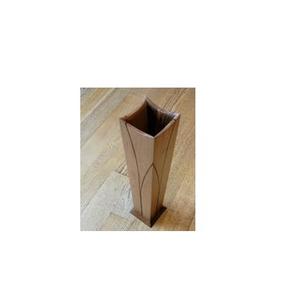 Hand-Crafted Wood Flower <b>Vase</b> Customized Size Round Shape Best Manufacturer of India Solid Wood Flower Pot Highly Polished - Product Image 5