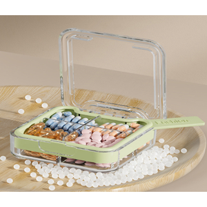 Organisateur de pilules hebdomadaire - UP-03M - Boîte de rangement pour pilules en plastique - Product Image 1