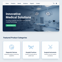 Servicios de diseño de sitios web de laboratorio de diagnóstico Agencia de desarrollo web calificada que ofrece soluciones de atención médica asequibles y confiables