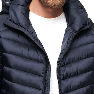 Manteau à Capuche Lourd et Rembourré Surdimensionné pour Homme, Veste Chaude d'Hiver à Capuche avec Tissu en Toile, Veste pour Homme - Product Image 4