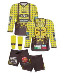 Conjunto de Uniforme de Hockey sobre Hielo Personalizado de Alta Calidad, Uniforme de Hockey Transpirable con Diseño de Sublimación, Talla Adulto, Ropa de Hockey sobre Hielo al por Mayor - Product Image 1