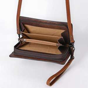 Bolso de Mano de Diseñador para Mujer, de Cuero Vacuno Genuino, con Tachuelas, de Lujo, con Cierre de Cremallera, Estilo Occidental, Gran Capacidad - Product Image 6