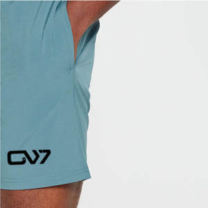 Shorts confortables décontractés pour hommes de haute qualité, légers, entièrement personnalisés, en coton uni, nouvelle tendance à la mode, teints en couleur unie à vendre - Product Image 4