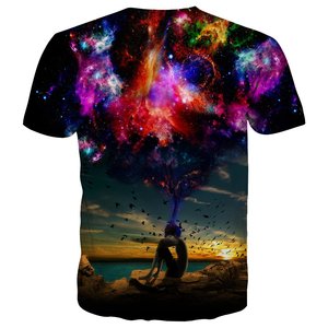 SIBRIN 100% algodón Jersey camisetas fábrica hecha logotipo personalizado de gran tamaño Casual impreso camisetas para hombres mujeres Multicolor nuevo modelo - Product Image 5