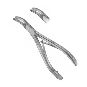 Rongeurs Óseos, Instrumento Quirúrgico de Acero Inoxidable Duradero, Diseño de Agarre Fuerte, Ideal para Uso Médico Ortopédico - Product Image 6