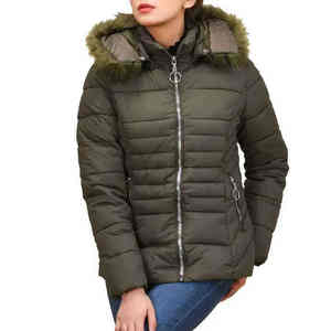 Nouveau manteau d'hiver matelassé pour femmes Premium avec col haut pour la chaleur et le confort par temps froid - Product Image 5