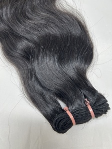 Extensions de cheveux humains indiens Body Wave malaisiens qualité supérieure vierge Remy cuticule alignée faisceaux de vente en gros naturels - Product Image 2