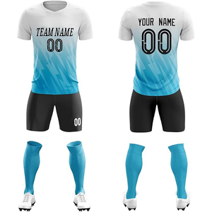 Camiseta de fútbol sublimada personalizada, todos los tamaños disponibles, uniforme de equipo de fútbol de tela - Product Image 1