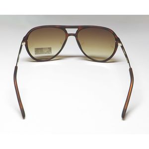 Occhiali da Sole Sean John SJSpl3479 Protezione UV 100% Lenti Sfumate Montatura Quadrata Leggera in Acetato Dorato Ultima Collezione Colore Arancione - Product Image 4