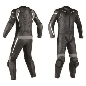 100% cuir véritable matériel fait combinaisons de moto/motif personnalisé manches complètes prix le plus bas combinaisons de moto - Product Image 6