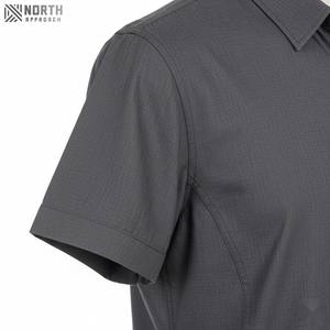 T-shirt unisexe décontracté à manches courtes de haute qualité 180 g/m² 60 % coton 40 % polyester Col rond Logo personnalisé T-shirt pour homme - Product Image 5