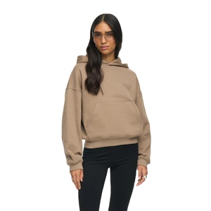 Women’s Streetwear <b>Oversized</b> <b>Hoodie</b> Soft Fabric Breathable Winter Autumn Warm <b>Hoodie</b> with Drop Shoulder Style - Product Image 1