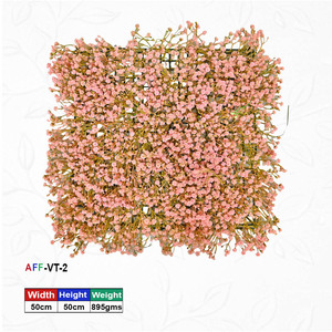 Panel Floral de Césped Artificial Rosa Mini - Product Image 2