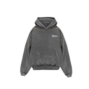 Streetwear Hip Hop Oversized 100% algodón Heavy Weight Puff Print Hoodies Custom Logo Cropped Hoodie para hombres - Product Image 5