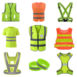 Hi Vis Construction Work Gilet de sécurité réfléchissant pour hommes - Product Image 6